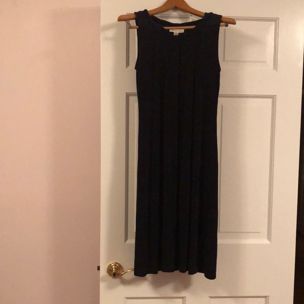 Coldwater Creek Black Midi Dress